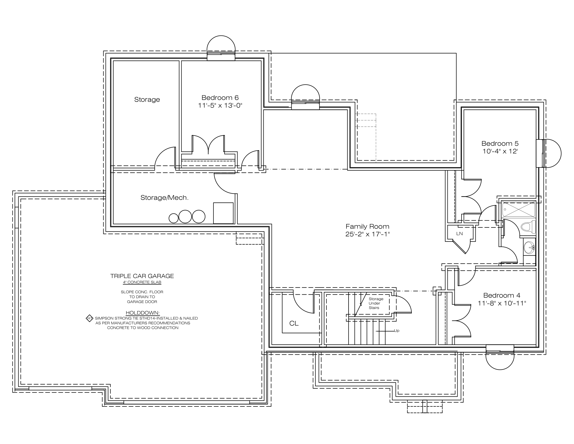 palisades basement floor plan