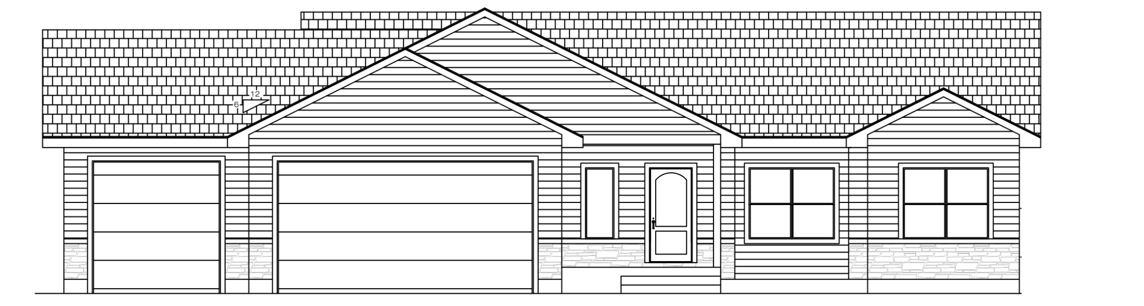 delta floor plan exterior